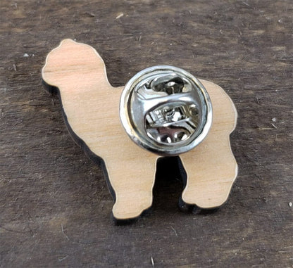 LOVE Alpaca Hat and Lapel Pin Purely Alpaca