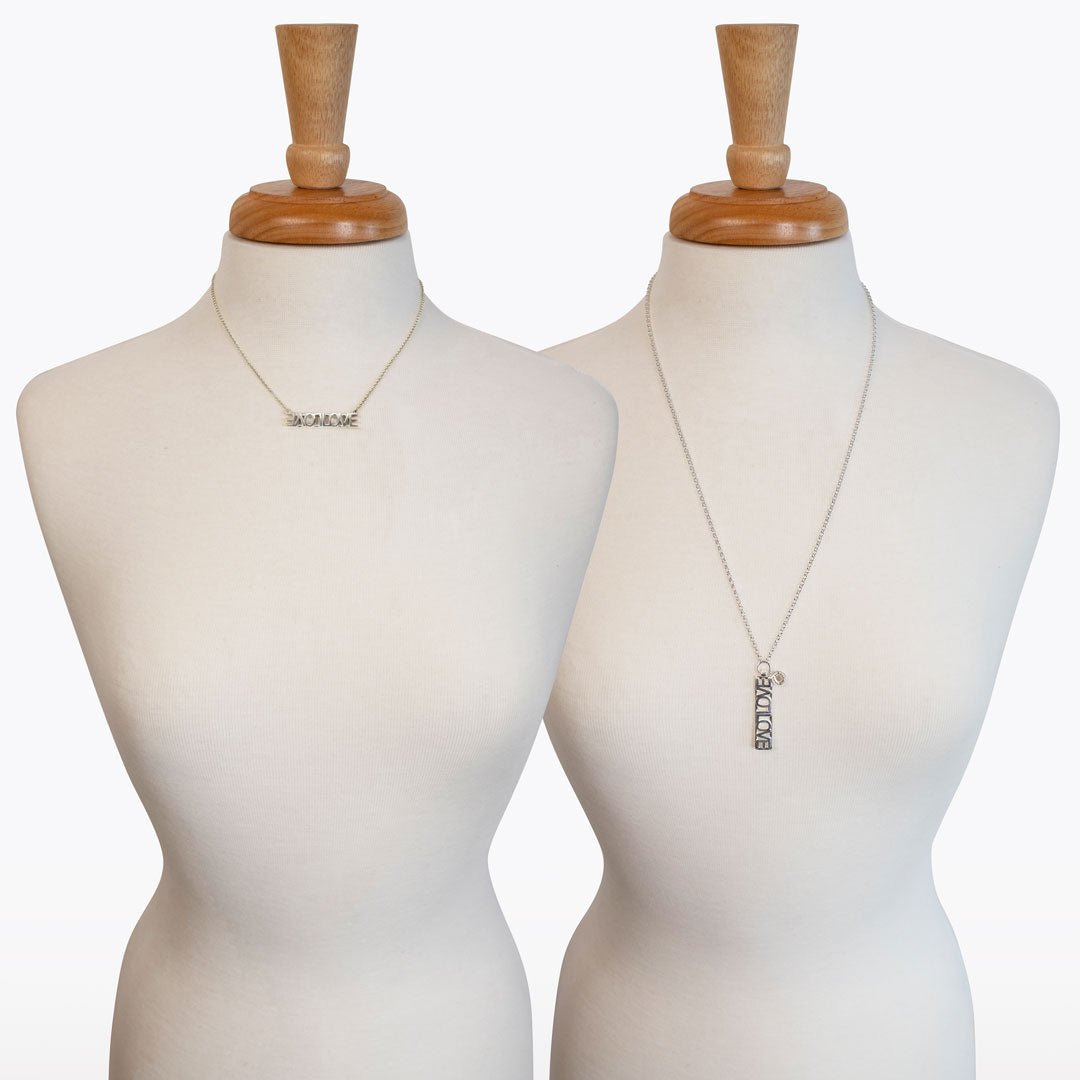 Love - Horseshoe Coin Pendant in Silver Urban-Equestrian