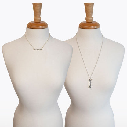 Love - Horseshoe Coin Pendant in Silver Urban-Equestrian