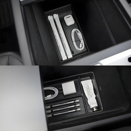 Lower Center Console Storage Organizer for Model Y Juniper Tesery Official Store