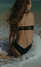 Banzai Beach Strappy Bandeau Bikini Top Forever Young Swimwear