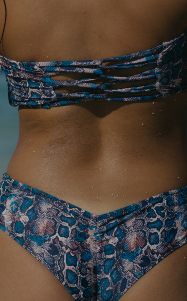 Banzai Beach Strappy Bikini Bottom Forever Young Swimwear