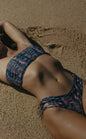 Banzai Beach Strappy Bikini Bottom Forever Young Swimwear