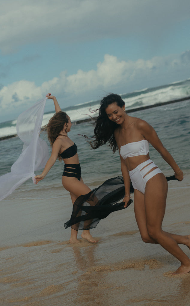 Hollywood High Waist Bikini Bottom Forever Young Swimwear