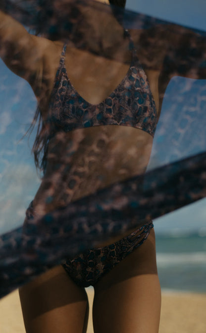 North Shore T-Back Bikini Top Forever Young Swimwear