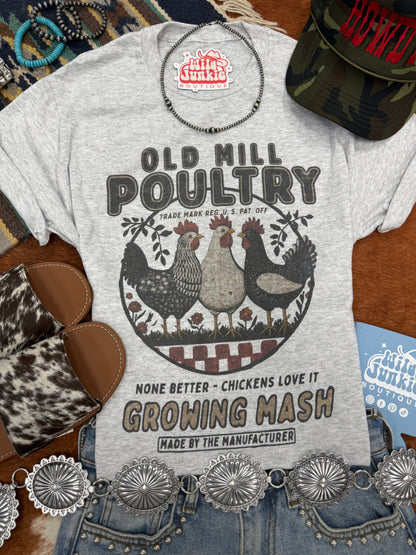 Old Mill Poultry Graphic Tee Wild Junkie