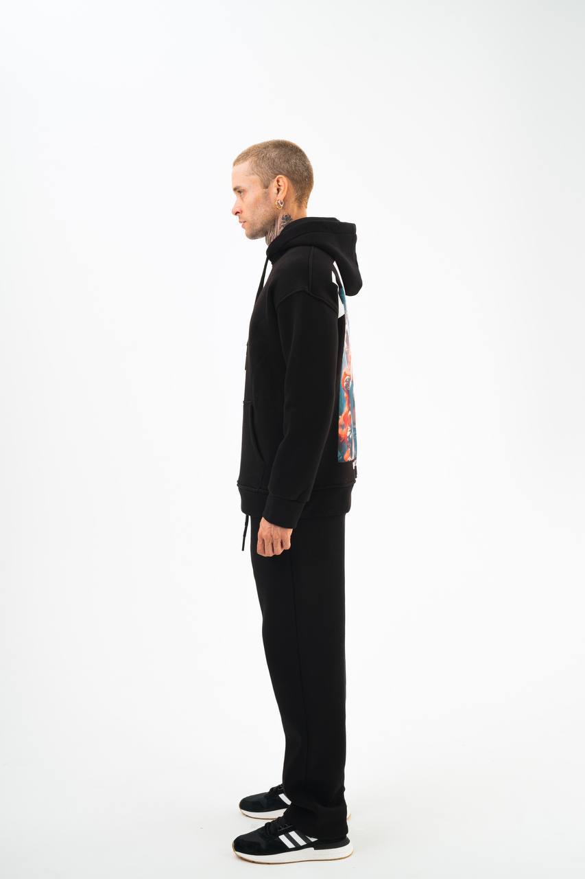 Oversize 'Luffy' Hoodie - One Piece Anime Graphic Sweatshirt - Wanted D. Luffy Withinblack