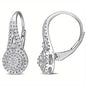 Luxury Eight Heart Earrings with Cubic Zirconia