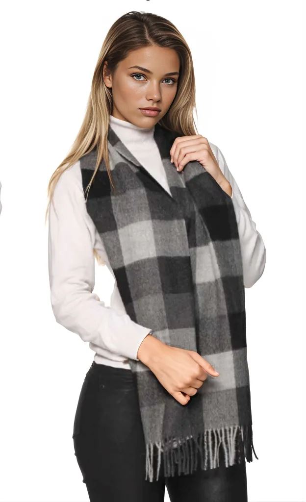 Luxury Square Alpaca Scarf Purely Alpaca