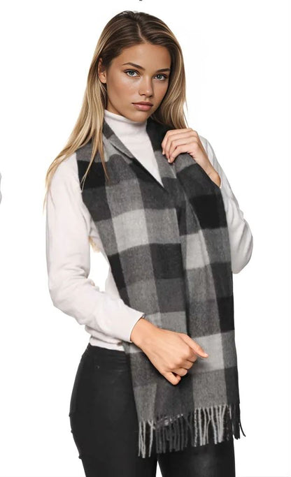 Luxury Square Alpaca Scarf Purely Alpaca
