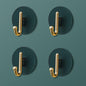 Luxury Wall Hooks Without Punching Self-Adhesive Suitable for Kitchen and Bathroom key Holder Seamless Hooks Behind The Door Wall Mounted Coat Rack Plastic Hook Home Decorative Small Hooks for Hanging Hat Coats Towel Jacket Stevvex