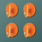Luxury Wall Hooks Without Punching Self-Adhesive Suitable for Kitchen and Bathroom key Holder Seamless Hooks Behind The Door Wall Mounted Coat Rack Plastic Hook Home Decorative Small Hooks for Hanging Hat Coats Towel Jacket Stevvex