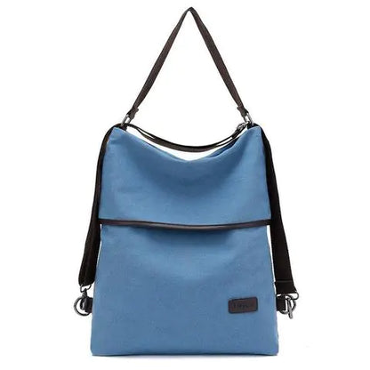 Canvas Women's Bag - Versatile Crossbody Backpack