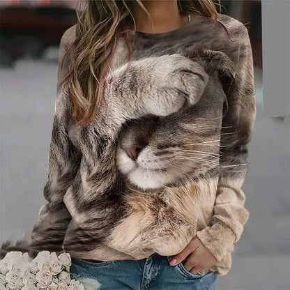 Thickened Stand Collar Zipper Plaid Sweatshirt for Women