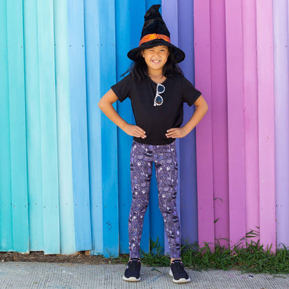 "Witchful Thinking" Magic Leggings with Pockets Princess Awesome & Boy Wonder