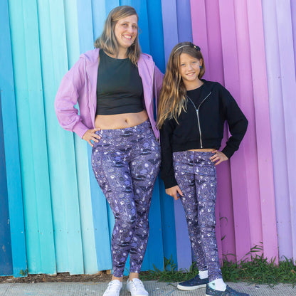 "Witchful Thinking" Magic Leggings with Pockets Princess Awesome & Boy Wonder