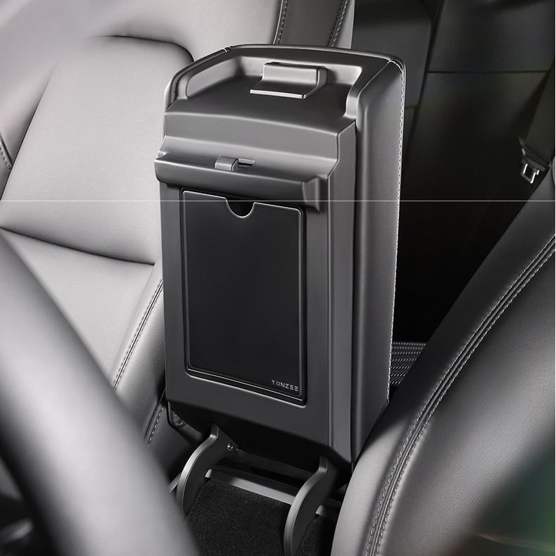 Magnetic Hidden Center Console Organizer for Model Y Juniper / Model 3 Highland Tesery Official Store
