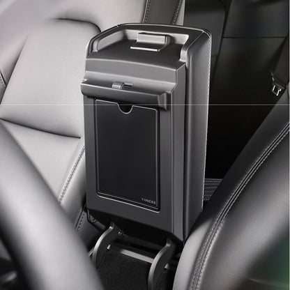 Magnetic Hidden Center Console Organizer for Model Y Juniper / Model 3 Highland Tesery Official Store