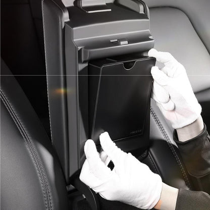 Magnetic Hidden Center Console Organizer for Model Y Juniper / Model 3 Highland Tesery Official Store