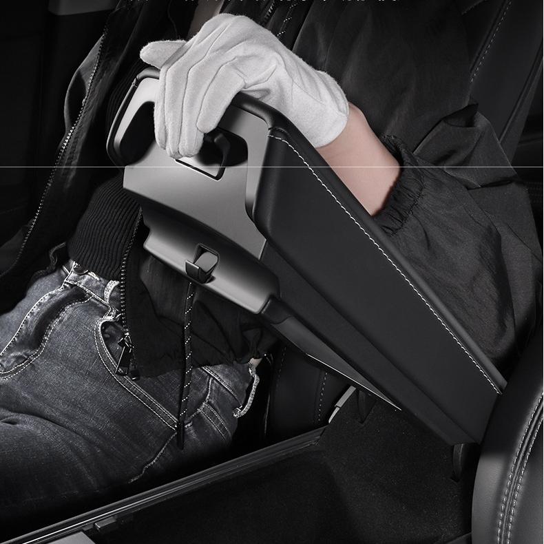 Magnetic Hidden Center Console Organizer for Model Y Juniper / Model 3 Highland Tesery Official Store