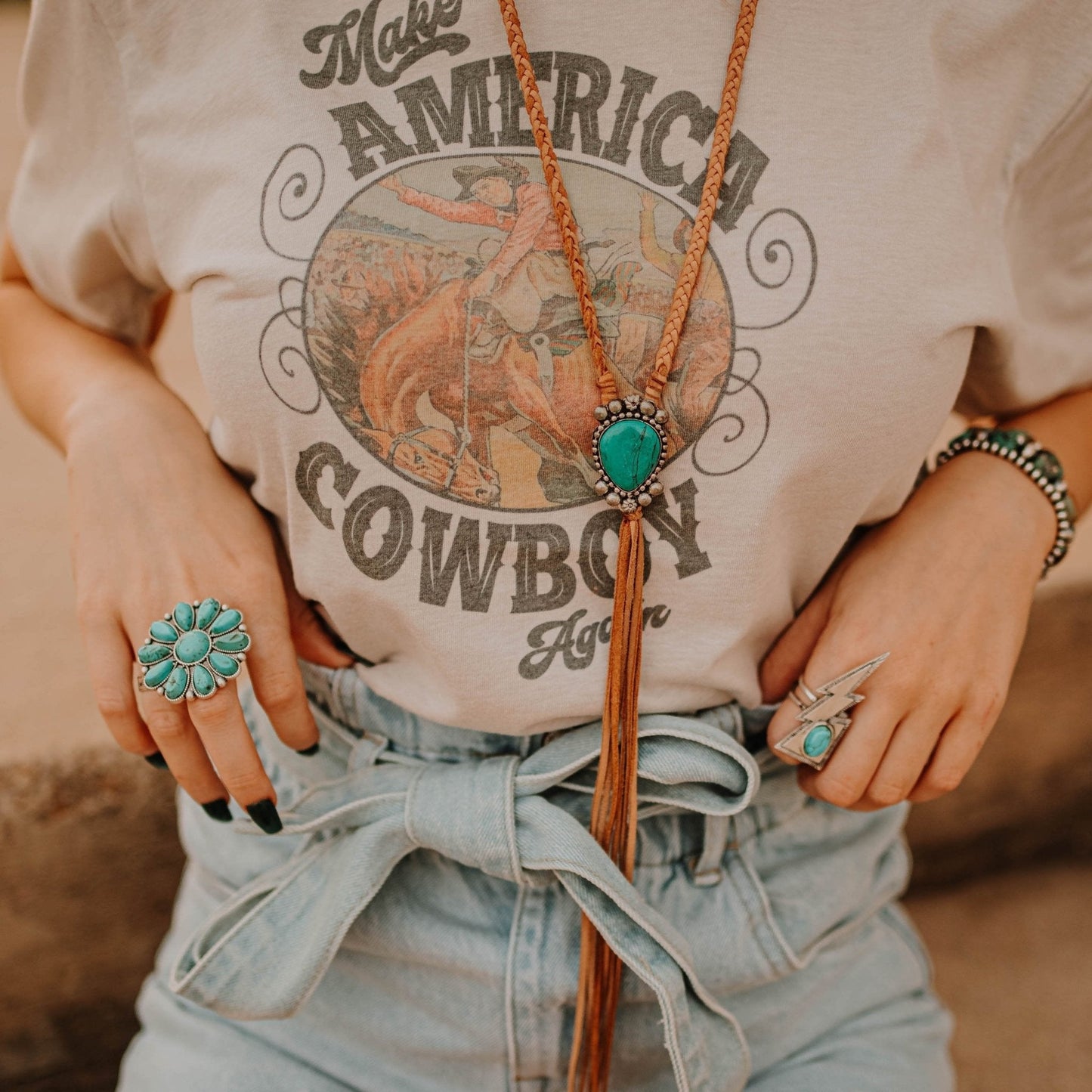 Make America Cowboy Again Tee Wild Junkie