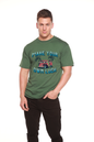 Make your own luck Men's Bamboo Viscose/Organic Cotton Short Sleeve Graphic T-Shirt