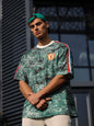 Manchester United Oversized T-shirt with Shoulder Stripe Detail Withinblack