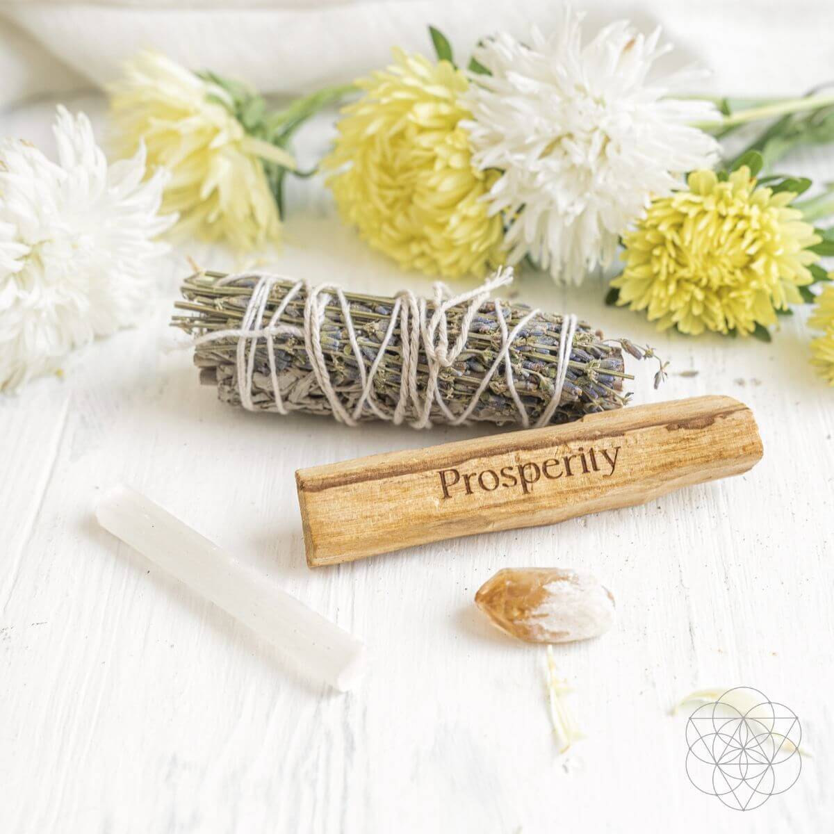 Manifest Miracles - Prosperity Smudging Kit (5 Pieces) Conscious Items