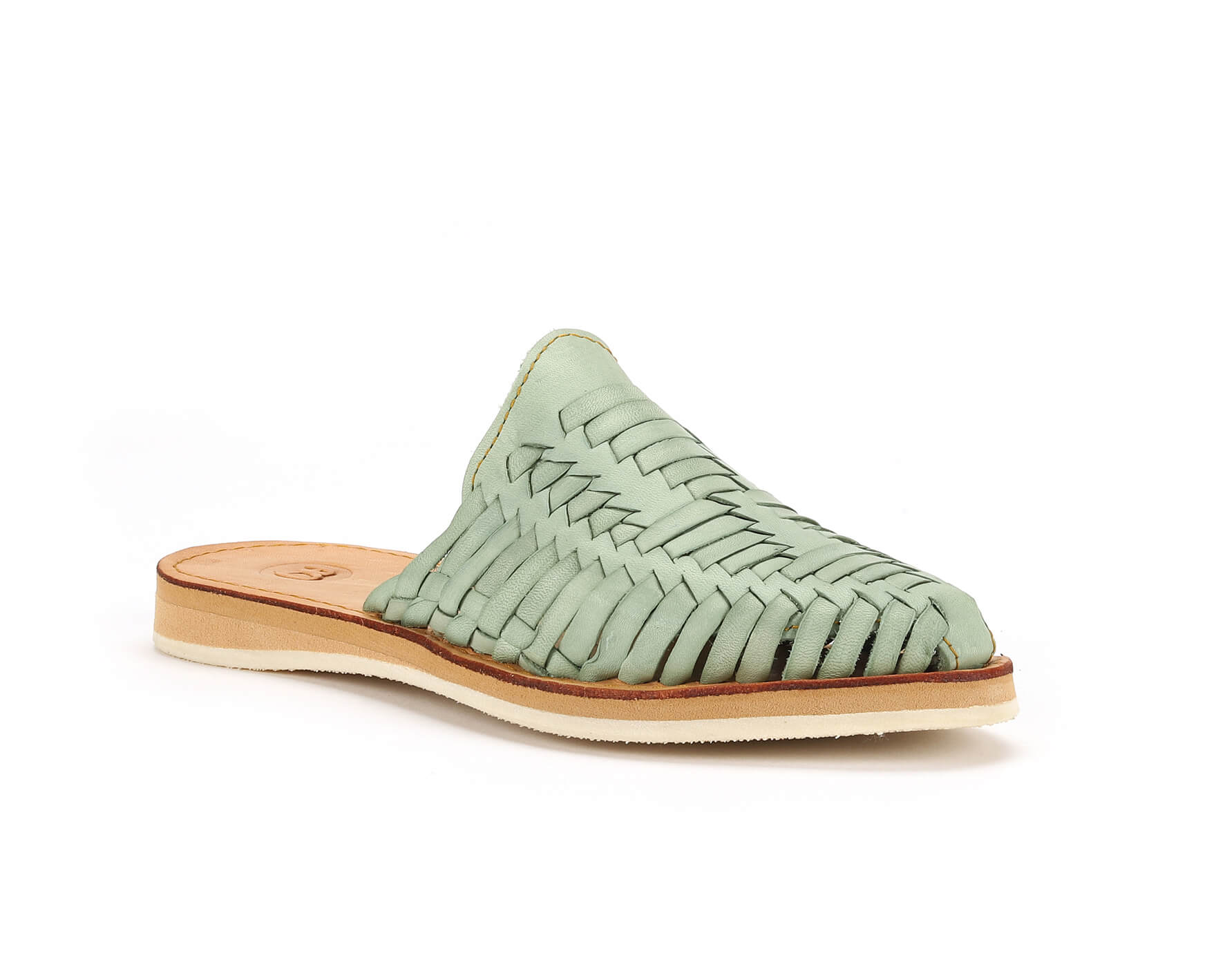 Marbella Huarache Slip-On Teal Bottomless Co.