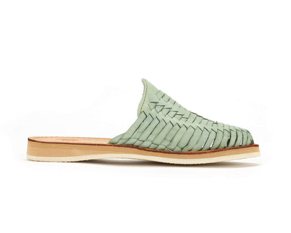 Marbella Huarache Slip-On Teal Bottomless Co.