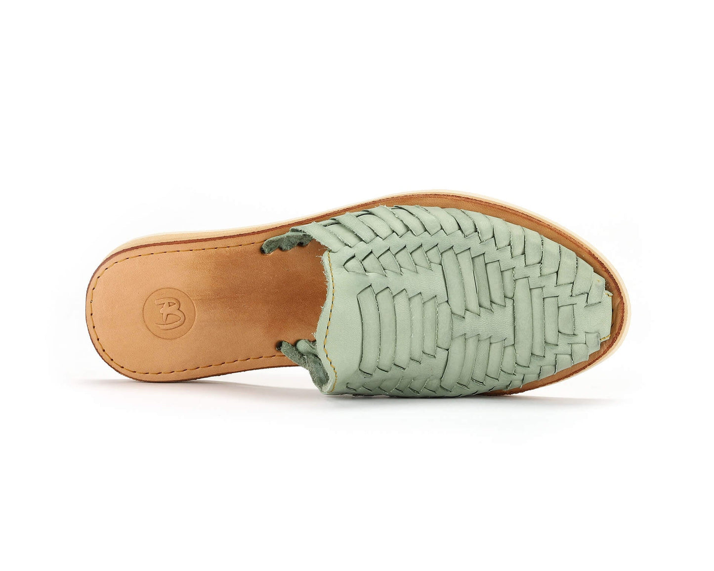 Marbella Huarache Slip-On Teal Bottomless Co.