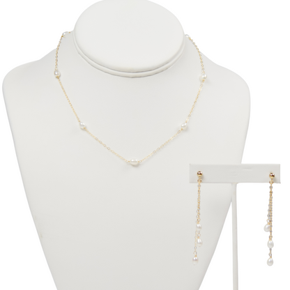 Treasured Pearls Necklace Emily Anne Designs LLC