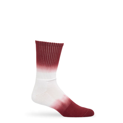 Maroon Dip Casual Socks DeadSoxy