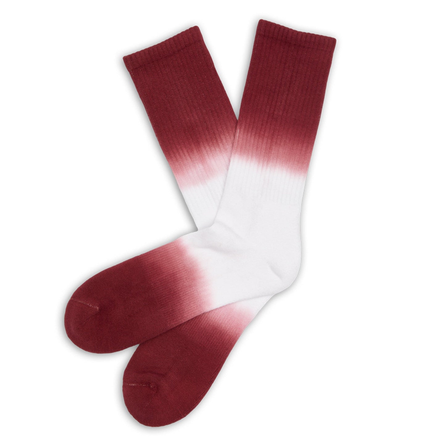 Maroon Dip Casual Socks DeadSoxy