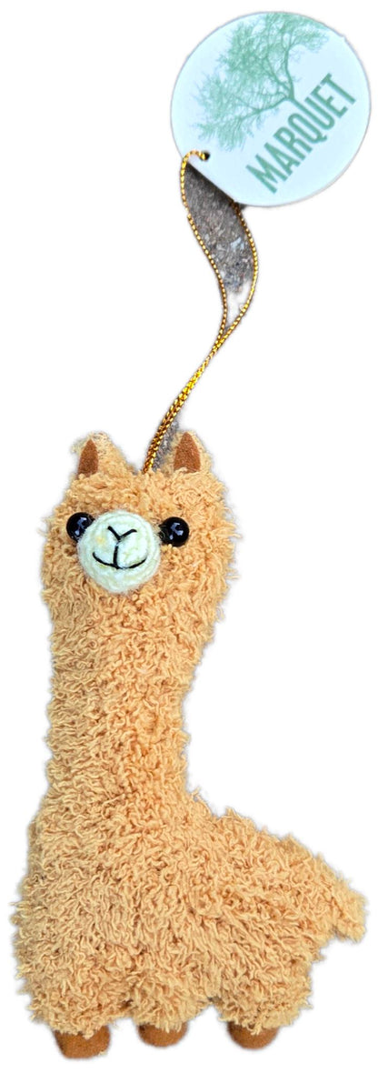 Alpaca Puff Plush Ornaments Purely Alpaca