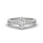 Marquise Cut Celtic Engraved Solitaire Engagement Ring Fascinating Diamonds