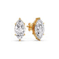 Marquise Diamond 6 Prong Stud Earrings Fascinating Diamonds