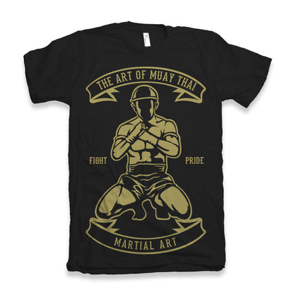 Martial Art Men's Bamboo Viscose/Organic Cotton Short Sleeve Graphic T-Shirt Spun Bamboo