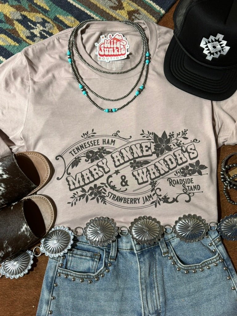 Mary Anne & Wanda's Graphic Tee Wild Junkie