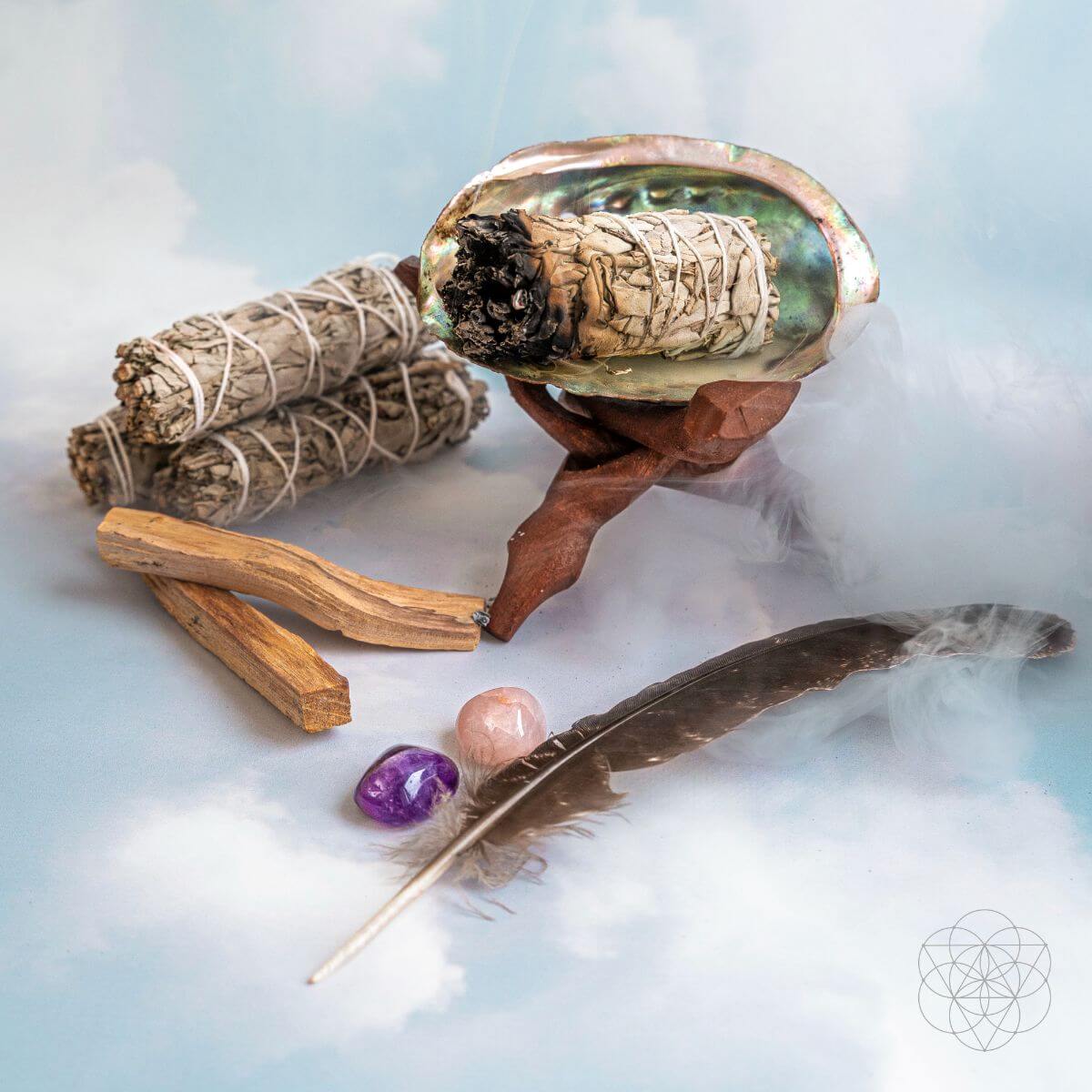 Master Cleanse - Deluxe Smudging Kit (10-Pieces) Conscious Items