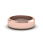 Matte Finish Beveled Anniversary Band For Men Fascinating Diamonds