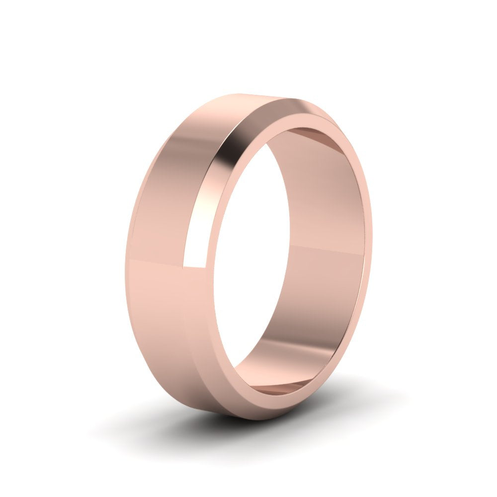 Matte Finish Beveled Anniversary Band For Men Fascinating Diamonds
