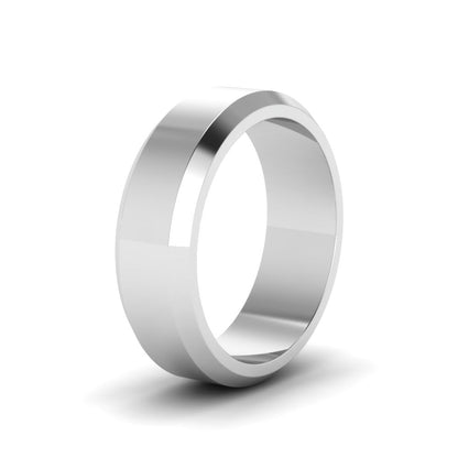 Matte Finish Beveled Anniversary Band For Men Fascinating Diamonds