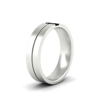 Mens 2 Stone Band Fascinating Diamonds