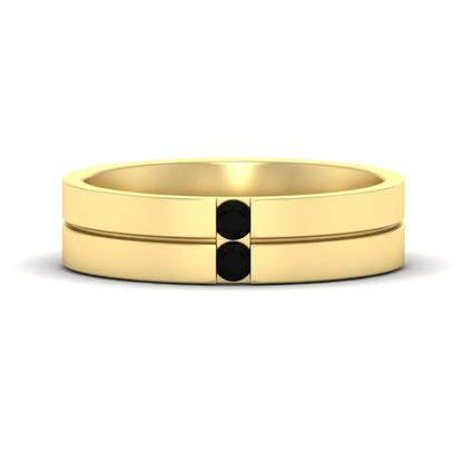 Mens 2 Stone Band Fascinating Diamonds