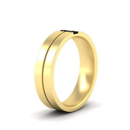 Mens 2 Stone Band Fascinating Diamonds