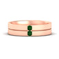 Mens 2 Stone Band Fascinating Diamonds