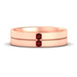 Mens 2 Stone Band Fascinating Diamonds