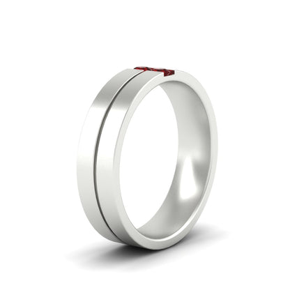 Mens 2 Stone Band Fascinating Diamonds