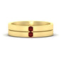 Mens 2 Stone Band Fascinating Diamonds